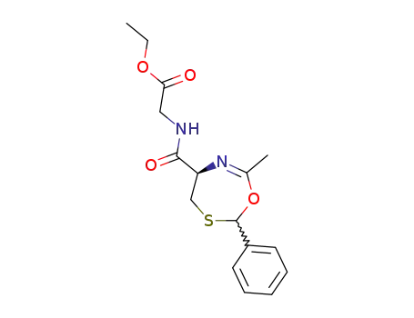 <i>N</i>-((5<i>R</i>)-7-methyl-2ξ-phenyl-4,5-dihydro-[1,3,6]oxathiazepine-5<i>r</i>-carbonyl)-glycine ethyl ester