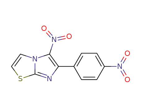 Imidazo(2,1-b)thiazole, 5-nitro-6-(p-nitrophenyl)-