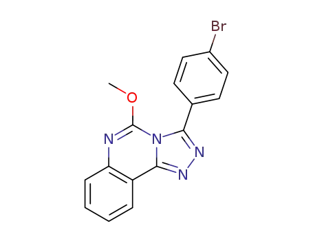3-(4-BROMOPHENYL)-5-METHOXY[1,2,4]TRIAZOLO[4,3-C]QUINAZOLINE