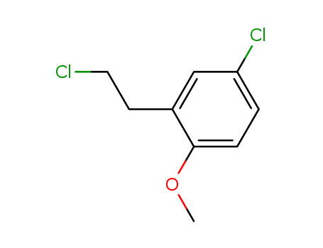 <2-Methoxy-5-chlor-phenyl>-aethylchlorid