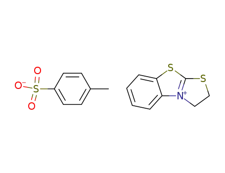 2,3-dihydro-benzo[<i>d</i>]thiazolo[2,3-<i>b</i>]thiazolylium; toluene-4-sulfonate
