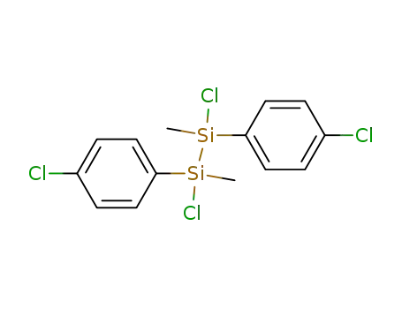 1,2-dichloro-1,2-bis-(4-chloro-phenyl)-1,2-dimethyl-disilane