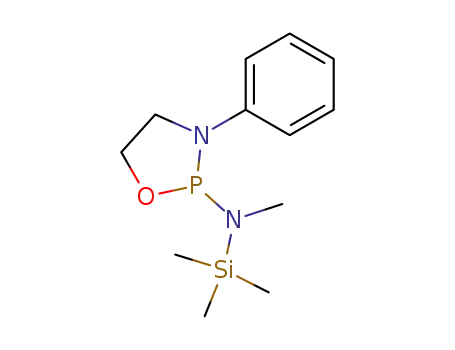 2-<methyl(trimethylsilyl)amino>-3-phenyl-1,3,2-oxazaphospholidine