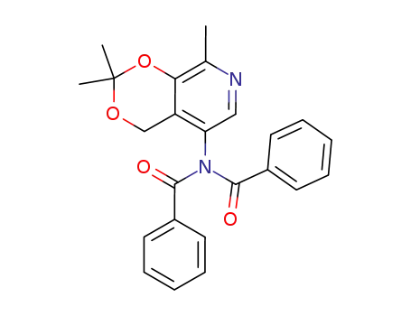 <i>N</i>-(2,2,8-trimethyl-4<i>H</i>-[1,3]dioxino[4,5-<i>c</i>]pyridin-5-yl)-dibenzamide