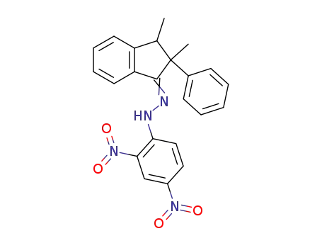 N-[2,3-Dimethyl-2-phenyl-indan-(1E)-ylidene]-N'-(2,4-dinitro-phenyl)-hydrazine