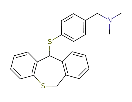N,N-dimethyl-4-(6,11-dihydrodibenzo<b,e>thiepin-11-ylthio)benzylamine