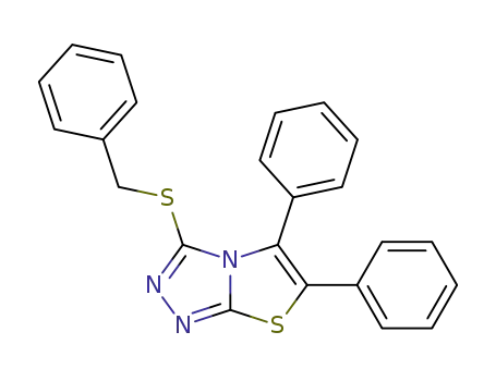 Molecular Structure of 6117-53-9 (4-(4-chlorophenyl)-2-[5-phenyl-3-(trifluoromethyl)-1H-pyrazol-1-yl]-1,3-thiazole)