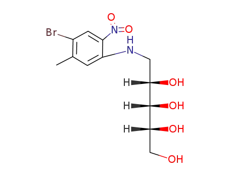 4-Bromo-5-methyl-2-nitro-N-D-ribitylaniline