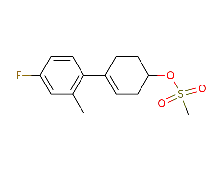 Methanesulfonic acid 4-(4-fluoro-2-methyl-phenyl)-cyclohex-3-enyl ester
