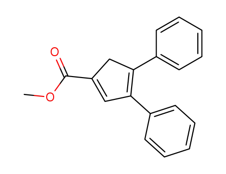 1.2-Diphenyl-4-methoxycarbonyl-cyclopentadien-(1.3)