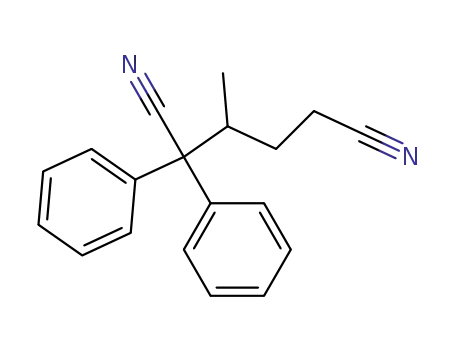 2,2-Diphenyl-3-methyl-hexansaeuredinitril-1,6