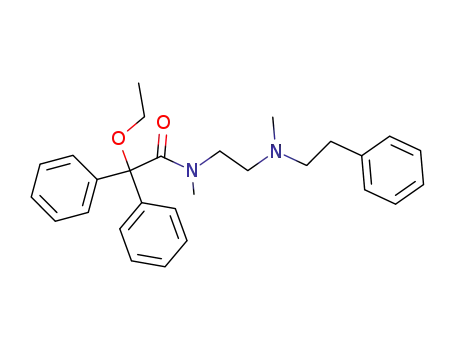 Molecular Structure of 15687-16-8 (α-Ethoxy-N-methyl-N-[2-[methyl(phenethyl)amino]ethyl]-α-phenylbenzeneacetamide)