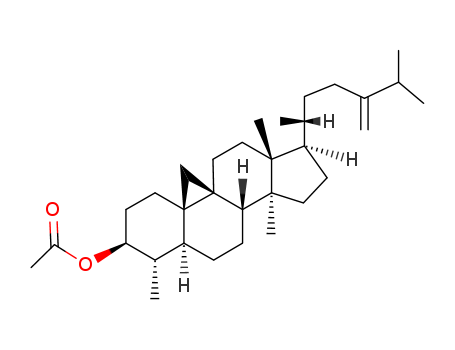 4α,14-Dimethyl-9β,19-cyclo-5α-ergost-24(28)-en-3β-ol acetate