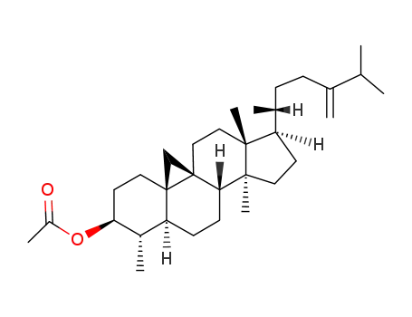 4α,14-Dimethyl-9β,19-cyclo-5α-ergost-24(28)-en-3β-ol acetate