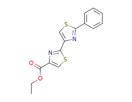 2'-phenyl-[2,4']bithiazolyl-4-carboxylic acid ethyl ester
