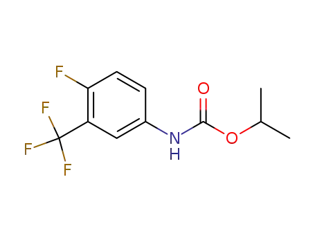 Propan-2-yl hydrogen [4-fluoro-3-(trifluoromethyl)phenyl]carbonimidate