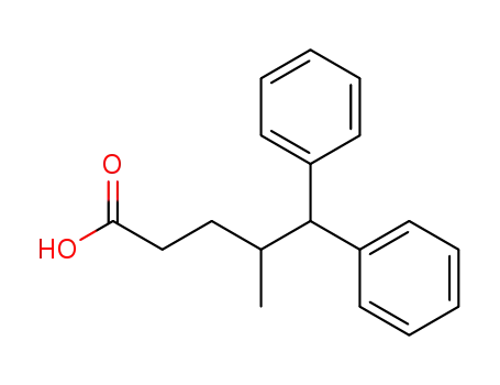 5,5-Diphenyl-4-methyl-pentansaeure
