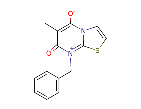 8-benzyl-6-methyl-5,7-dioxo-5,6,7,8-tetrahydro-thiazolo[3,2-<i>a</i>]pyrimidinylium betaine