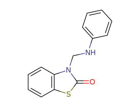 2(3H)-Benzothiazolone,3-[(phenylamino)methyl]- cas  22258-65-7