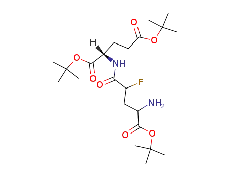 N-(D,L-erythro,threo-4-fluoroglutamyl)-γ-glutamic acid tri-tert-butyl ester