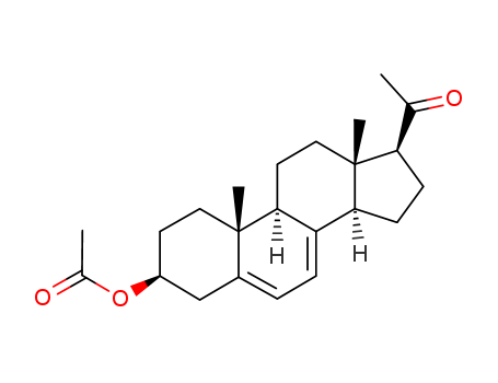 Pregna-5,7-dien-20-one,3-(acetyloxy)-, (3b)- cas  28319-79-1