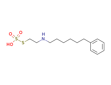 Thiosulfuric acid,S-[2-[(6-phenylhexyl)amino]ethyl] ester
