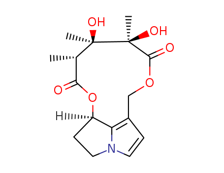 2H-[1,6]Dioxacycloundecino[2,3,4-gh]pyrrolizine-2,6(3H)-dione,4,5,8,12,13,13a-hexahydro-4,5-dihydroxy-3,4,5-trimethyl-, (3R,4R,5R,13aR)-