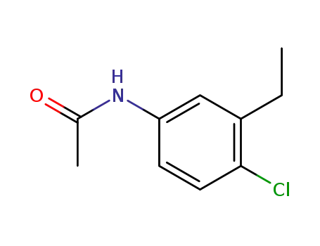 Acetylderivat von 4-Chloro-3-aethylanilin