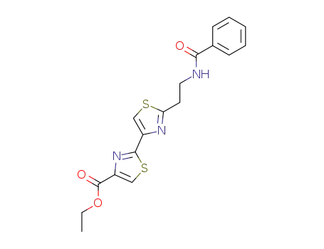 Ethyl 2-[2-(2-benzamidoethyl)-1,3-thiazol-4-yl]-1,3-thiazole-4-carboxylate