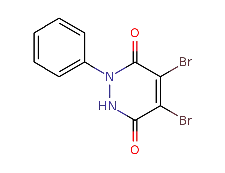 3,6-Pyridazinedione, 4,5-dibromo-1,2-dihydro-1-phenyl-