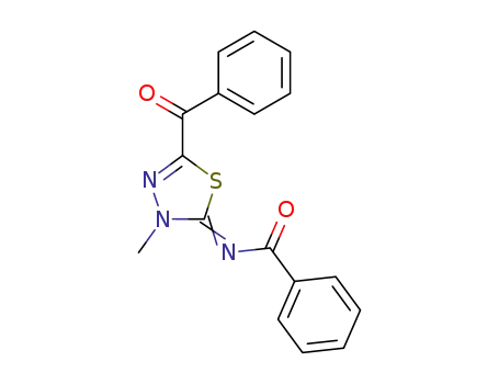 (5-benzoylimino-4-methyl-4,5-dihydro-[1,3,4]thiadiazol-2-yl)-phenyl-methanone