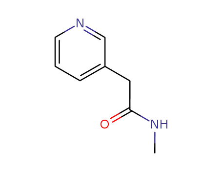 3-Pyridineacetamide,N-methyl-(6CI,9CI)