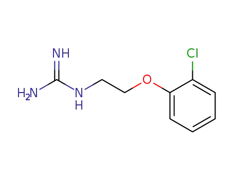 GUANIDINE, (2-(o-CHLOROPHENOXY)ETHYL)-
