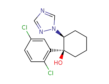 rel-(1S*,2S*)-1-(2,5-ジクロロフェニル)-2-(1H-1,2,4-トリアゾール-1-イル)シクロヘキサノール