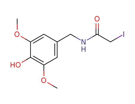 N-Iodoacetyl-3,5-dimethoxy-4-hydroxybenzylamin