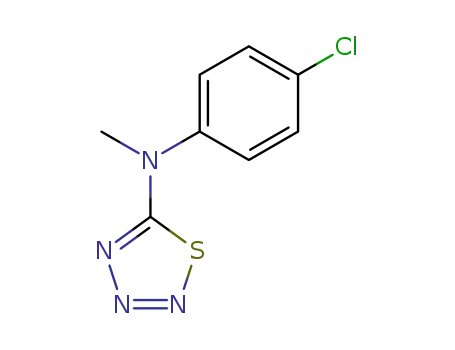 (4-chloro-phenyl)-methyl-[1,2,3,4]thiatriazol-5-yl-amine