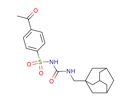 N'-<4-Acetyl-benzolsulfonyl>-N-<adamantyl-(1)-methyl>-harnstoff