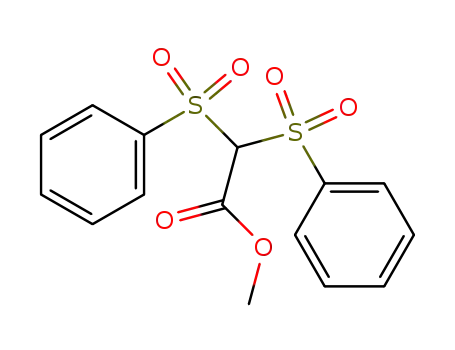 Diphenylsulfonyl-essigsaeuremethylester