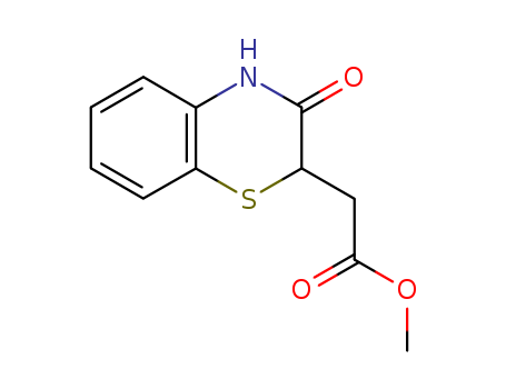 2H-1,4-Benzothiazine-2-acetic acid, 3,4-dihydro-3-oxo-, methyl ester