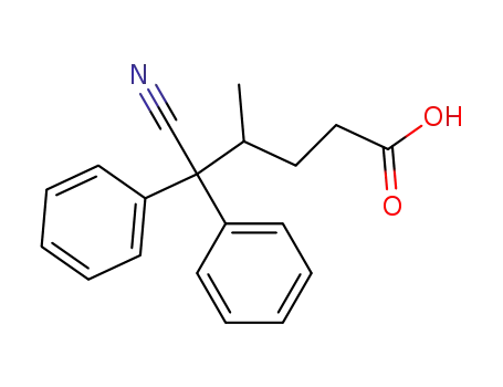 5-Cyano-5,5-diphenyl-4-methyl-pentansaeure