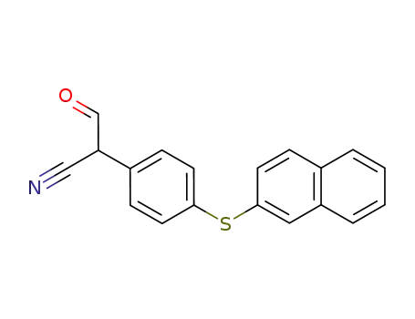 α-Cyano-4-(2-naphthylthio)phenylacetaldehyd