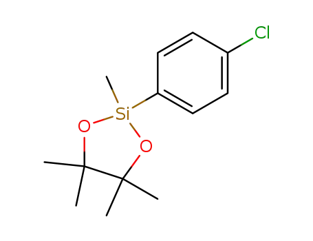1,3-Dioxa-2-silacyclopentane,
2-(4-chlorophenyl)-2,4,4,5,5-pentamethyl-