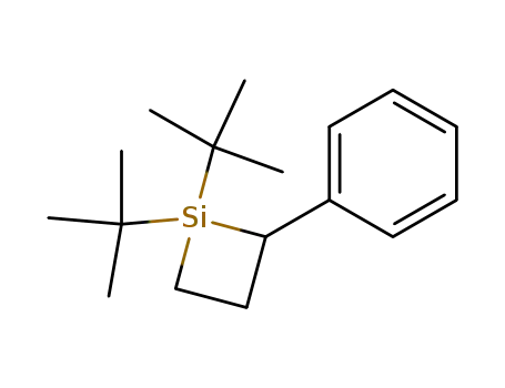 Silacyclobutane, 1,1-bis(1,1-dimethylethyl)-2-phenyl-
