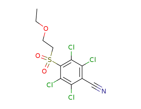 2,3,5,6-テトラクロロ-4-(2-エトキシエタンスルホニル)ベンゾニトリル