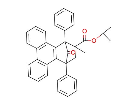 13-Oxo-2-methyl-1,4-diphenyl-2-isopropoxycarbonyl-1,2,3,4-tetrahydro-1,4-methano-triphenylen