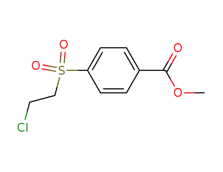 <2-Chlor-ethyl>-<4-methoxycarbonyl-phenyl>-sulfon