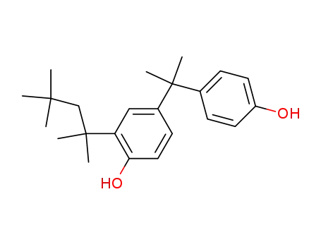 Phenol,
4-[1-(4-hydroxyphenyl)-1-methylethyl]-2-(1,1,3,3-tetramethylbutyl)-