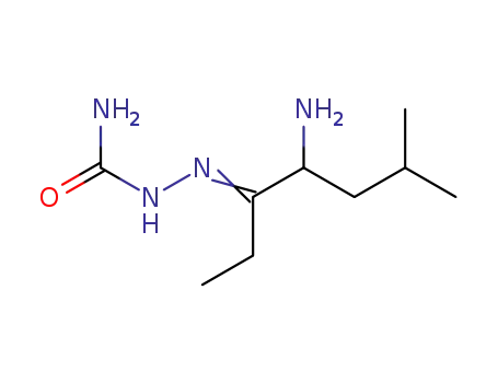 4-Amino-6-methyl-heptanon-<sup>(3)</sup>-semicarbazon