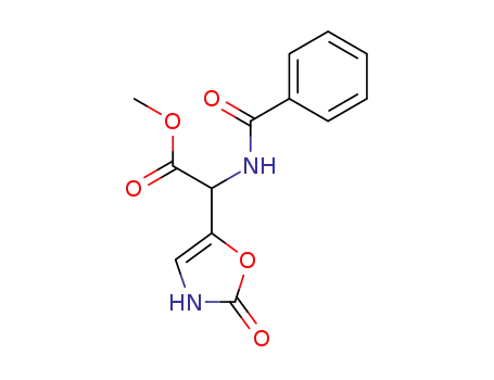 benzoylamino-(2-oxo-2,3-dihydro-oxazol-5-yl)-acetic acid methyl ester