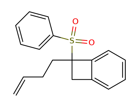 7-Benzenesulfonyl-7-but-3-enyl-bicyclo[4.2.0]octa-1,3,5-triene
